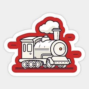 Little train Sticker